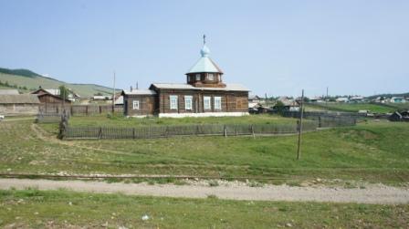 Церковь в селе Байкальское