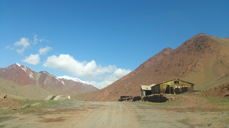 перевале Кызыл-Арт