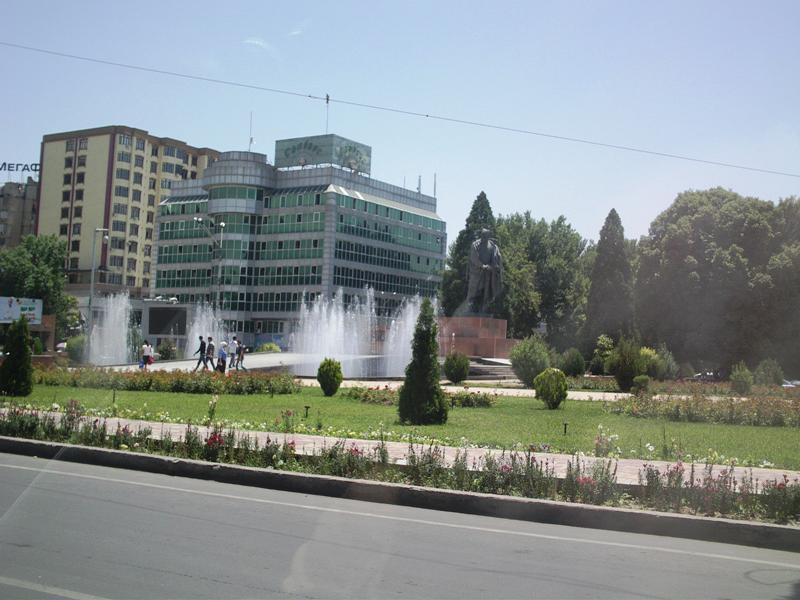 Фонтаны в Душанбе