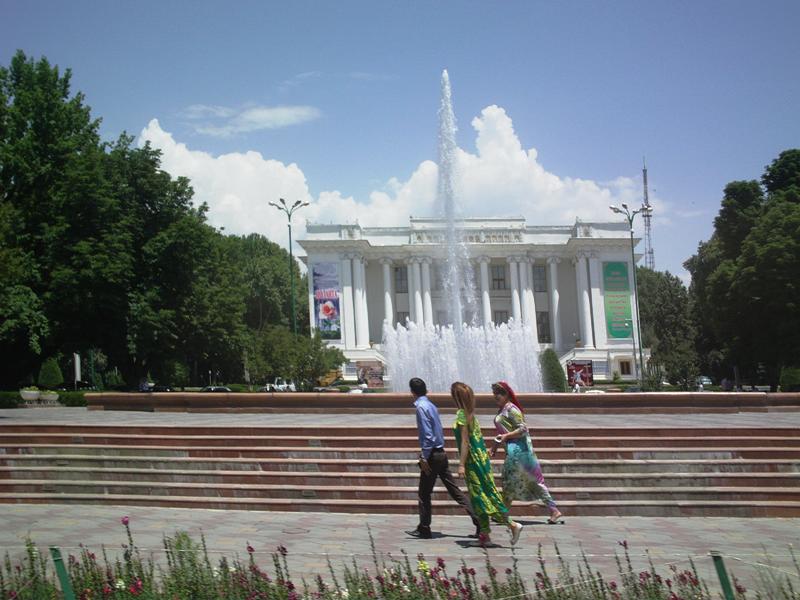 Фонтаны в Душанбе