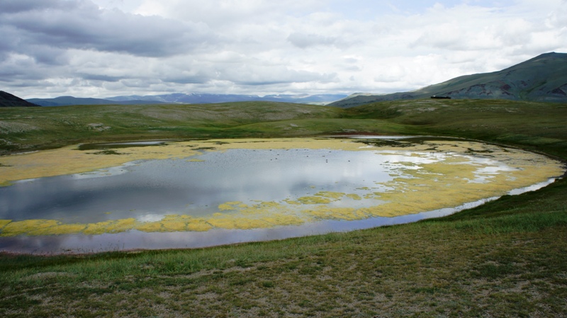 Желтое озеро