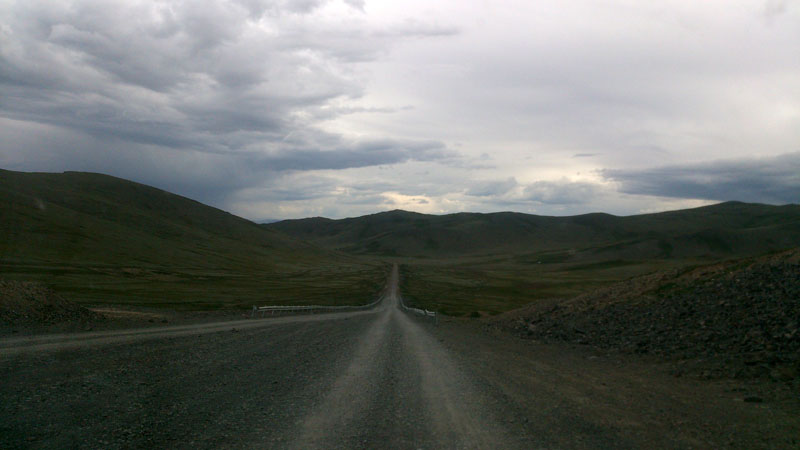 Грунтовка в Монголии