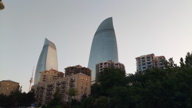 Баку-столица Азербайджана.